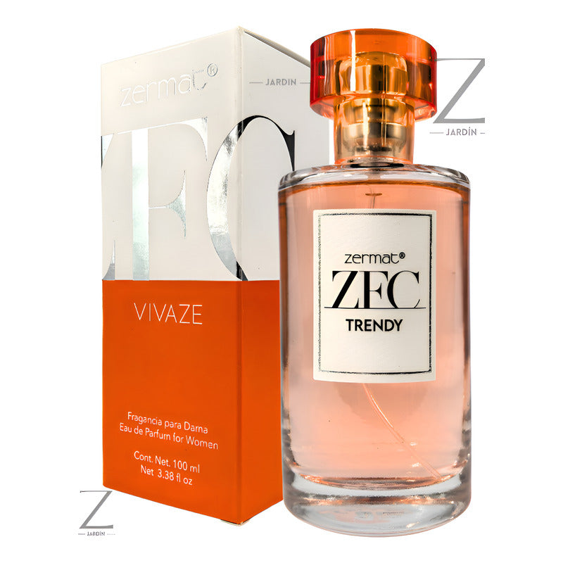 Perfume Para Dama Trendy De 100 Ml, Linea Vivaze, Zfc.