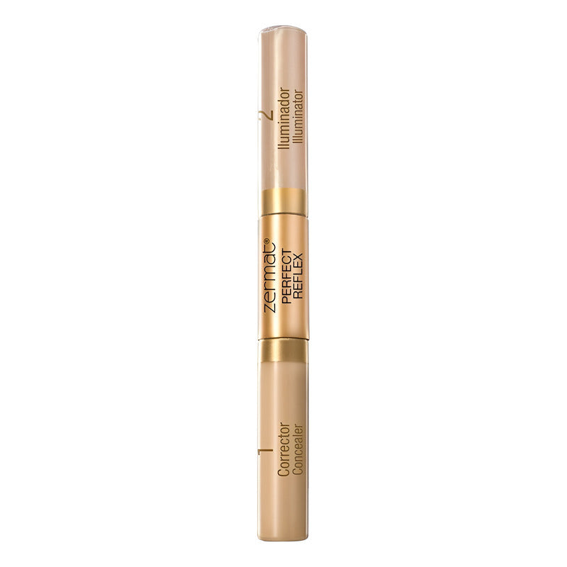 Corrector E Iluminador Líquido Glam  Reflex De Zermat Glam