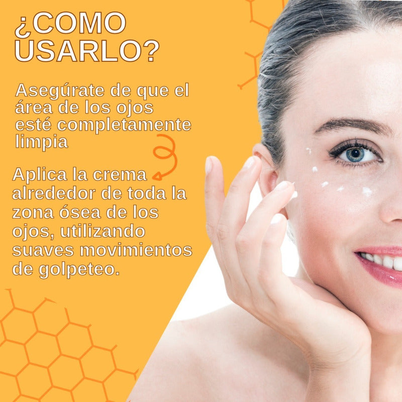 Contorno Ojos Para Piel Sensible Royal Jelly Zermat 15 Gr.   Todo Tipo De Piel Día/noche