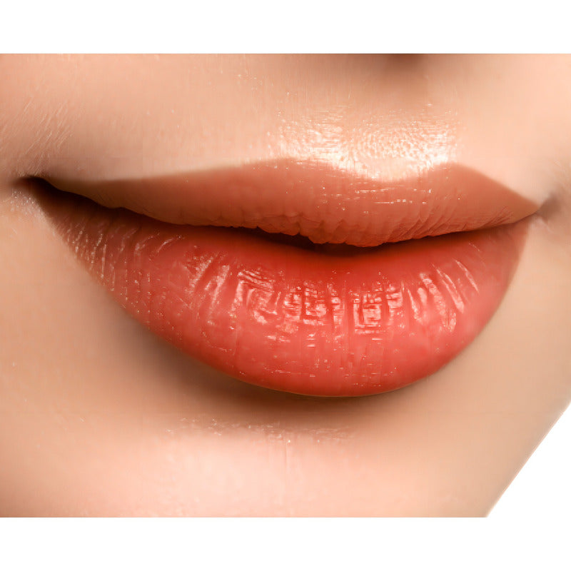 Labial Vegano En Barra Con Extracto De Coco & Karité Zermat Color Coral Macarron