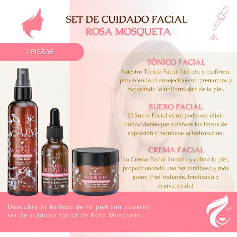 Kit Facial Zermat Skin Care Hidratante Y Reafirmante
