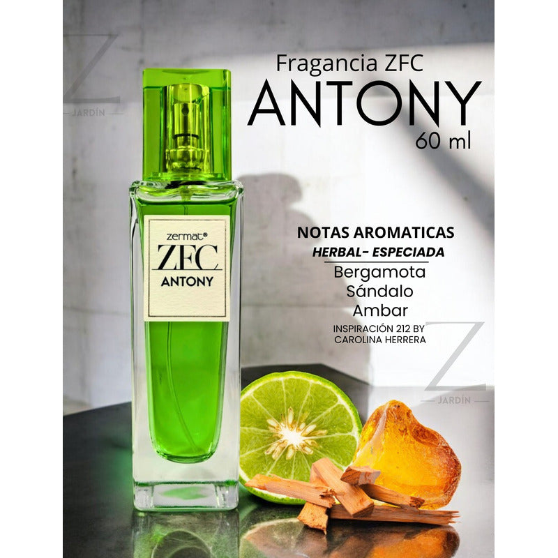 Eau De Toilette Antony Para Caballero  Zermat 60ml