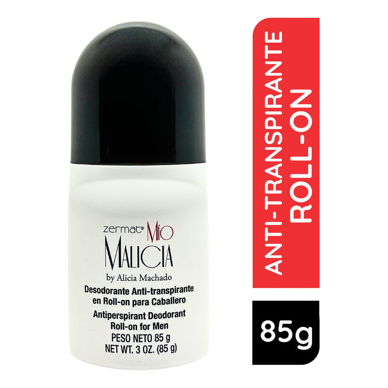 Pack 6 Desodorant Roll On Anti-transpirante Caballero Zermat Fragancia fascino y malicia