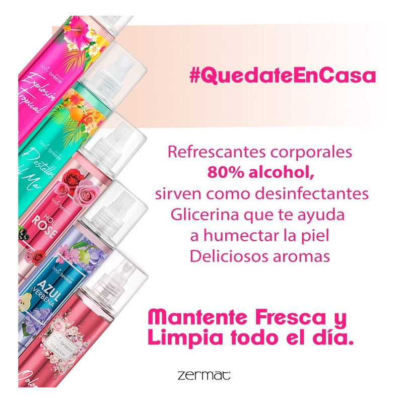 Paquete De Tres Refrescantes Corporales En Promoción