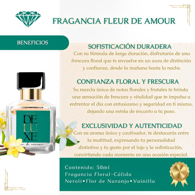 Perfume De Luxe Zermat Fleur De Amour 50 Ml