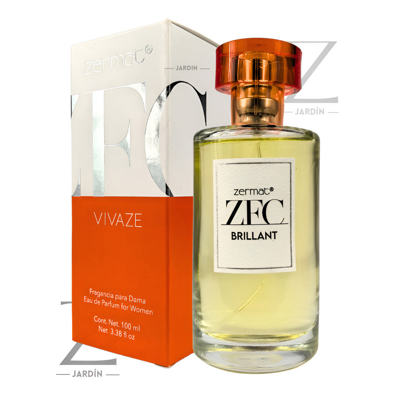 Fragancia Zfc Vivaze Brillant 100 Ml Para Dama  Zermat