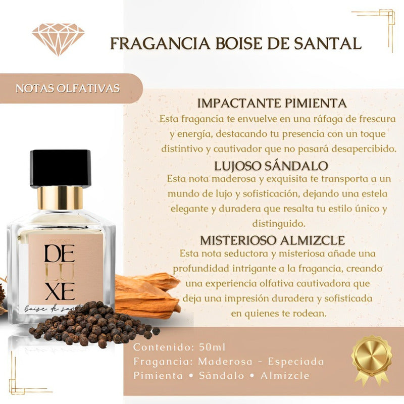 Perfume De Luxe Zermat Boise De Santal 50 Ml