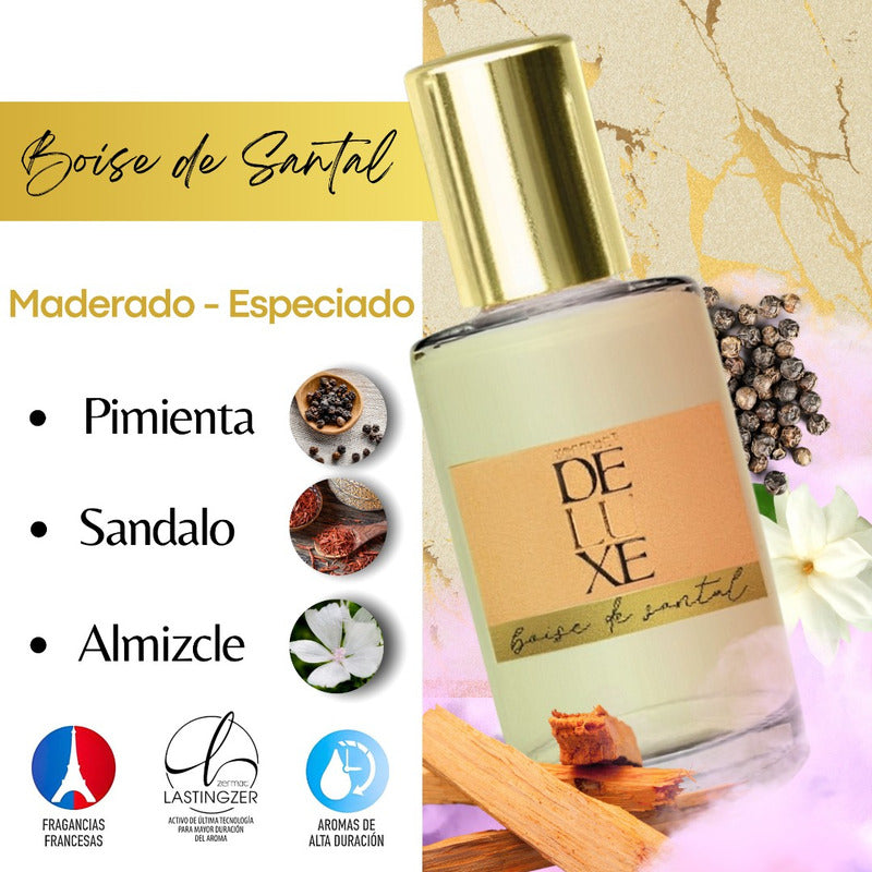 Estuche 5 Mini Fragancias De Luxe Zermat Lujo Para Regalar