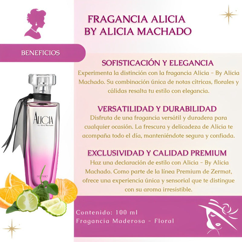 Fragancia Alicia Machado Zermat Para Dama