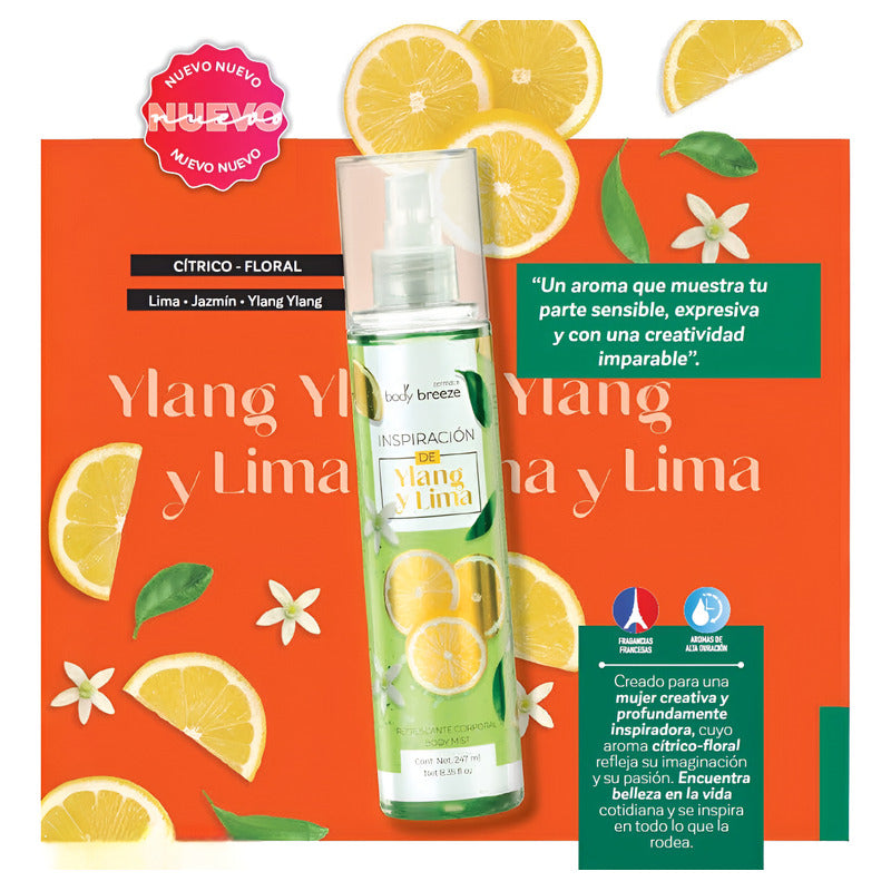 Perfume Corporal Refrescante Ylang Lima Zermat