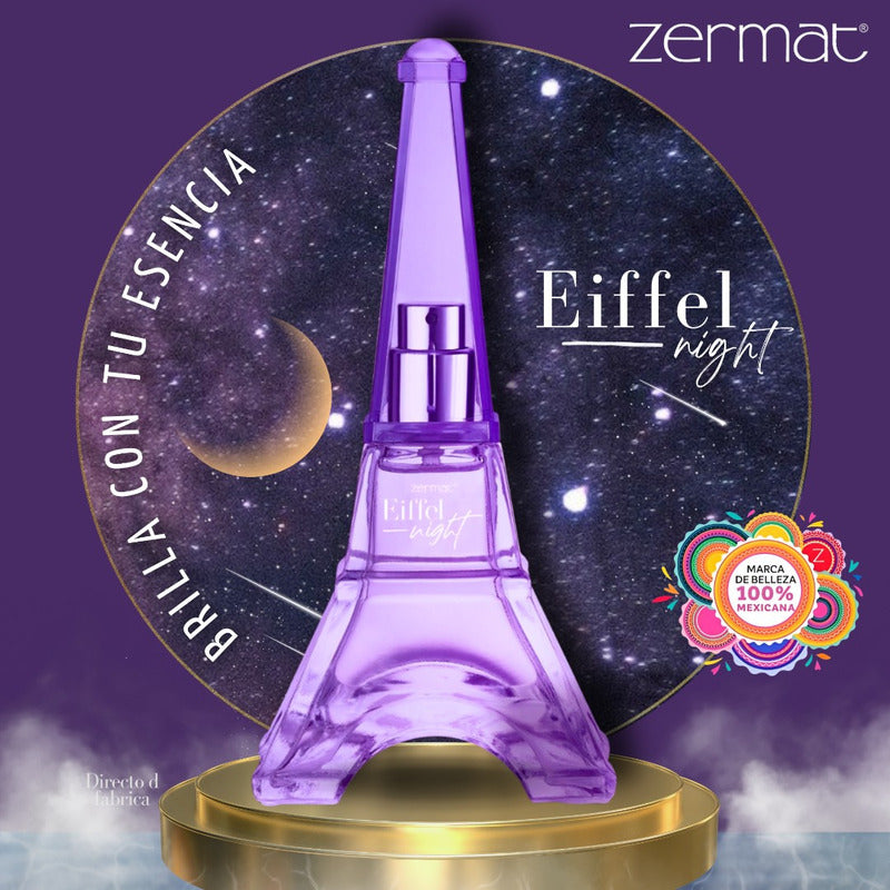 Perfume Para Dama Eiffel Night 50 Ml Zermat Floral Frutal