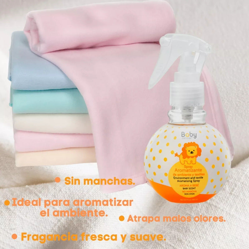 Paquete Bebe   Fragancia Baby Zermat Michell Y Aromatizant