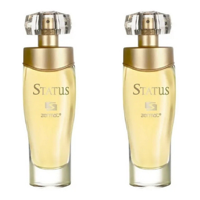 Paq De 2 Perfumes Status Para Dama, Zermat 100% Original