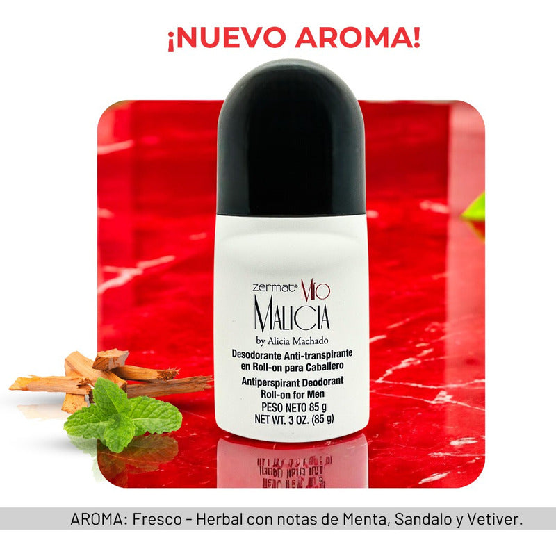 Desod Roll On Anti-transpi Caballero Mio Malicia Zermat Mio Malicia