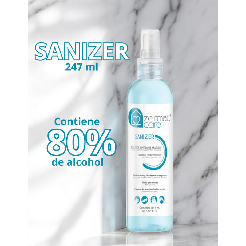 Caja Con 24 Piezas Sanitizante Zermat Precio Mayoreo