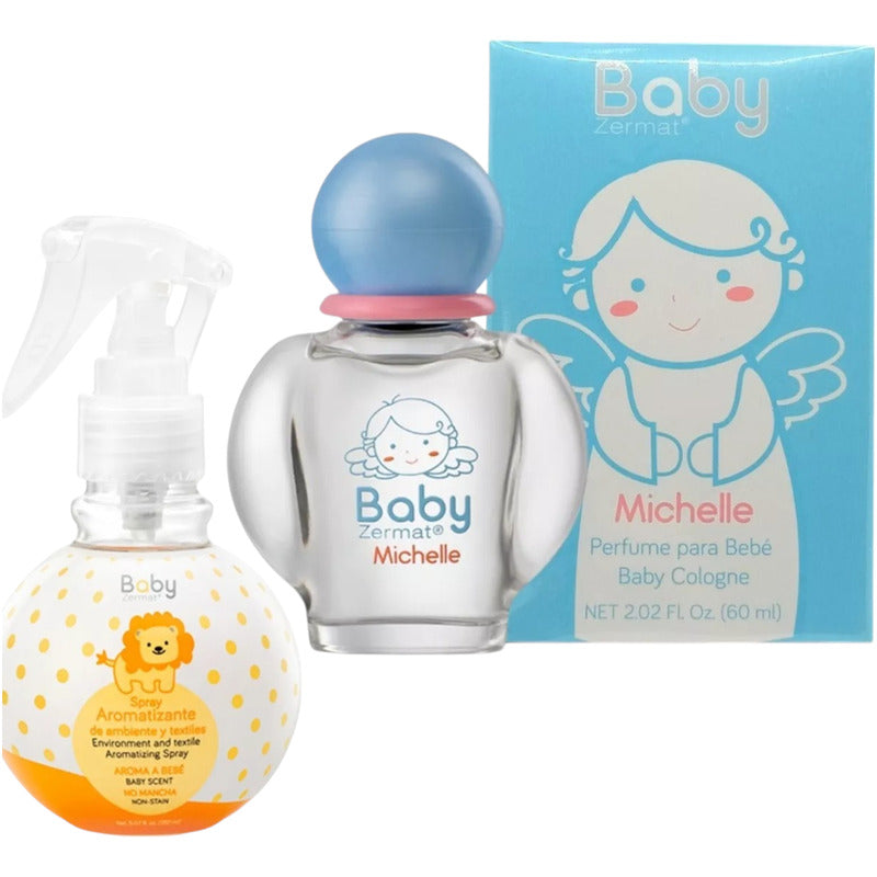 Paquete Bebe   Fragancia Baby Zermat Michell Y Aromatizant