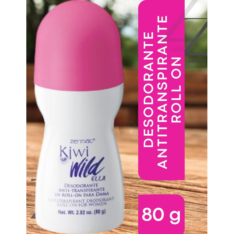 6 Desod Anti-transpirante Rollon Kiwi Wild Dama Zermat Kiwi Wild Dama