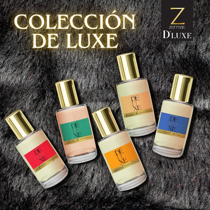 Estuche 5 Mini Fragancias De Luxe Zermat Lujo Para Regalar