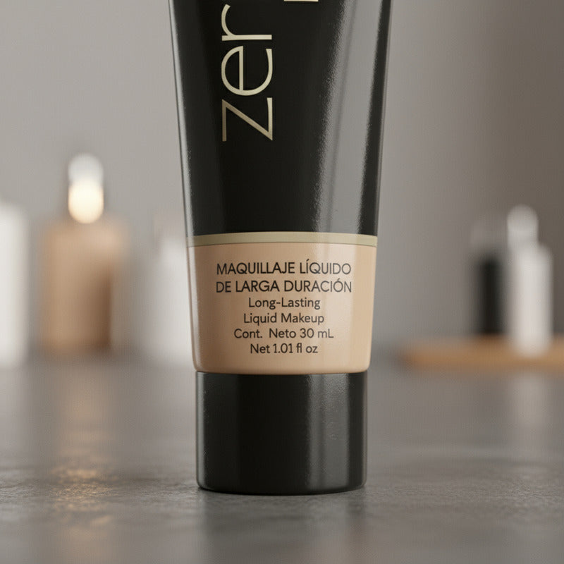Maquillaje Líquido De Larga Duración Reflex 30 Ml - Zermat Caramelo