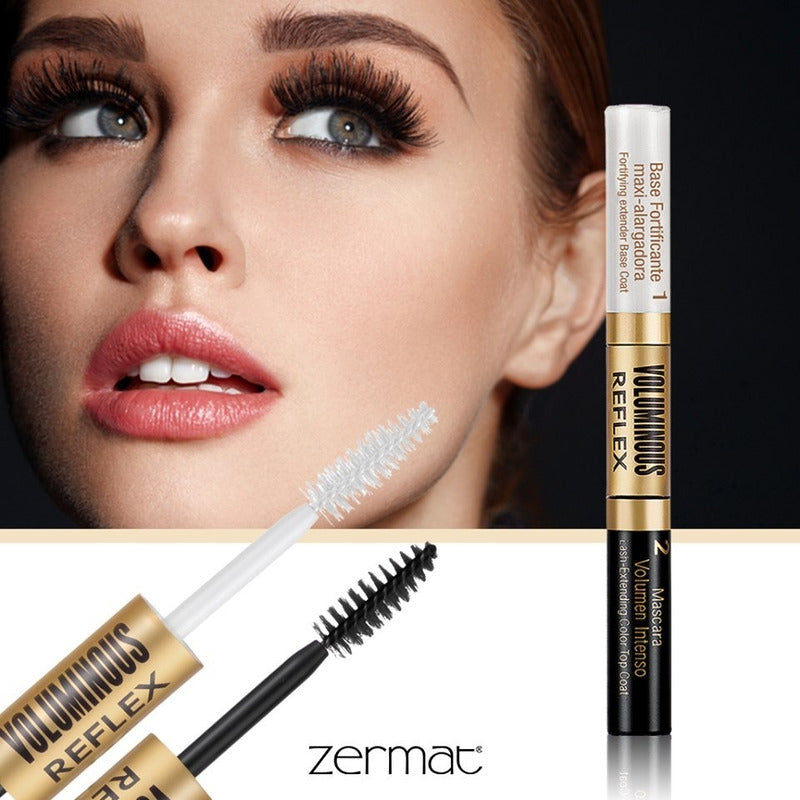 Mascara Pèstañas Voluminous  Reflex Zermat Negro