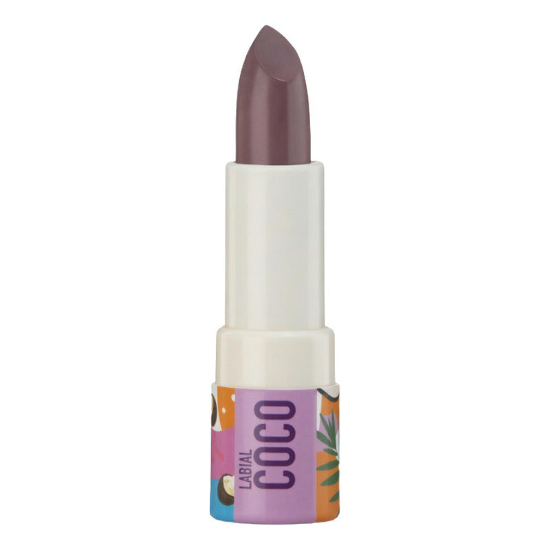 Labial Vegano En Barra Con Extracto De Coco & Karité Zermat Color Creamy Pink