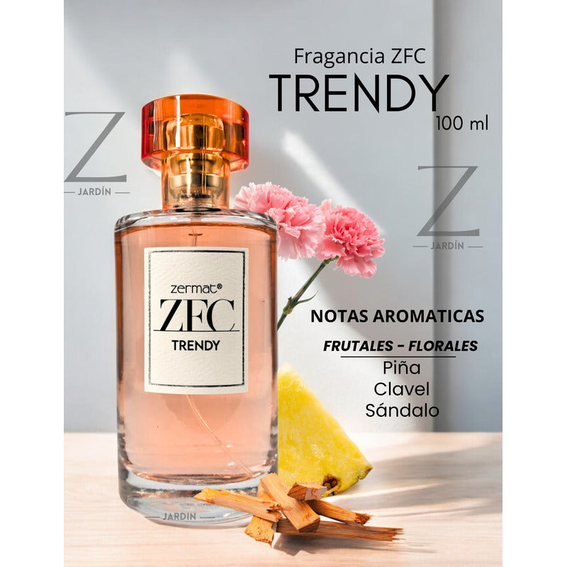 Perfume Para Dama Trendy De 100 Ml, Linea Vivaze, Zfc.