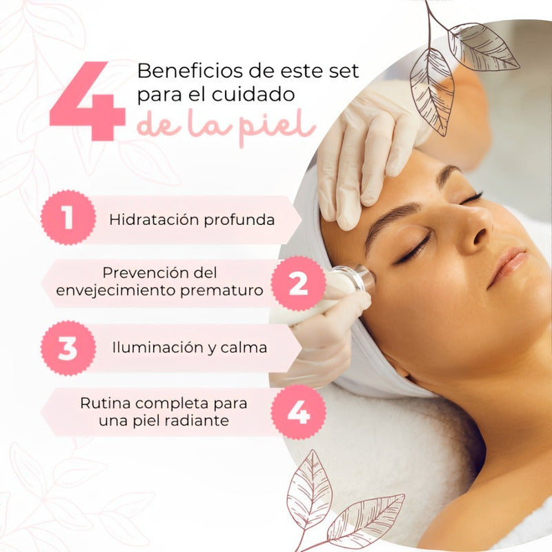 Kit Facial Zermat Skin Care Hidratante Y Reafirmante