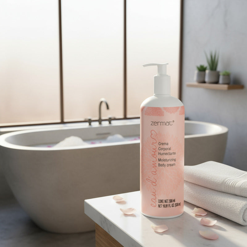 Crema Corporal Humectante Eau D Amour Zermat 500 Ml Frutal