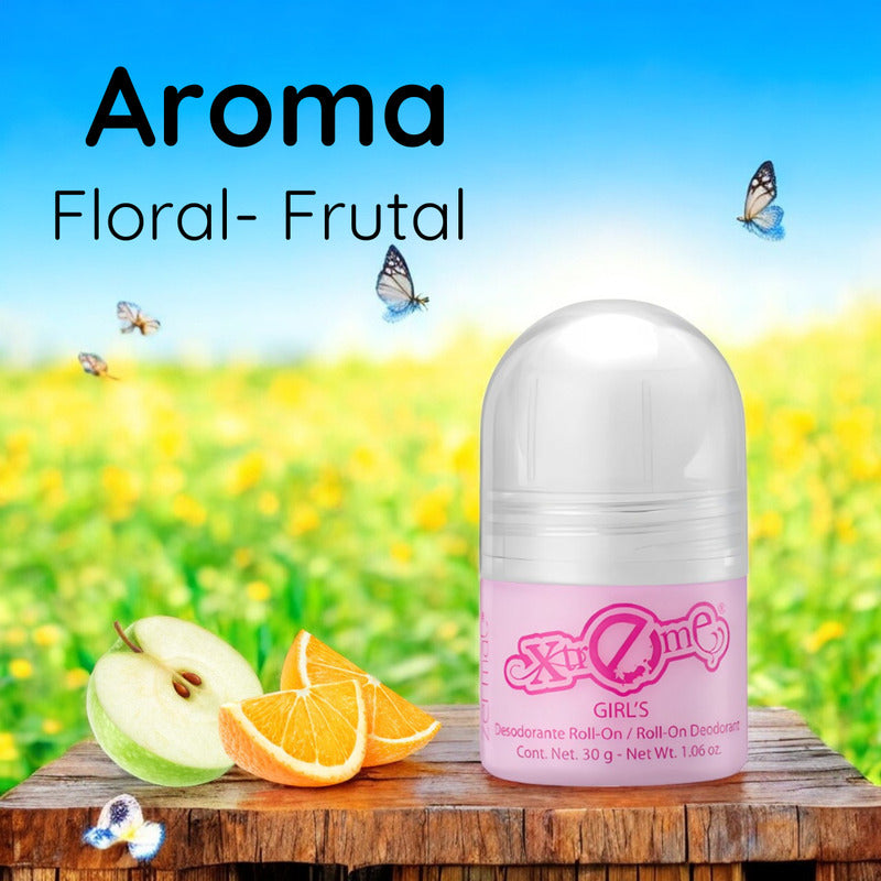 Desodorante Roll On Xtreme  Niña Xtreme