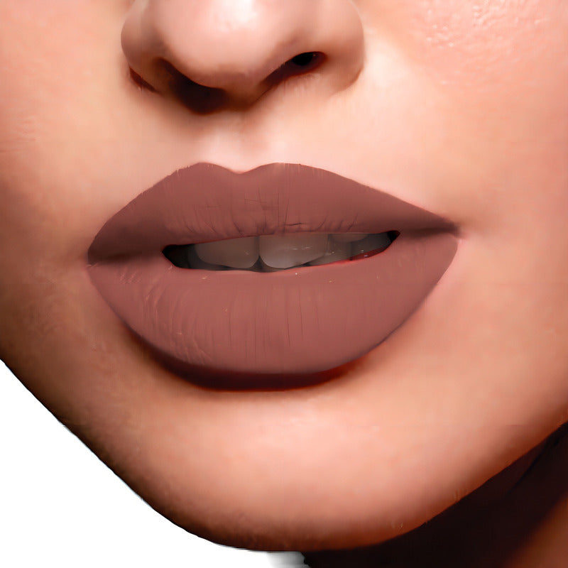 Labial Larga Duración Indeleble Premium Zermat Reflex Color Cacao