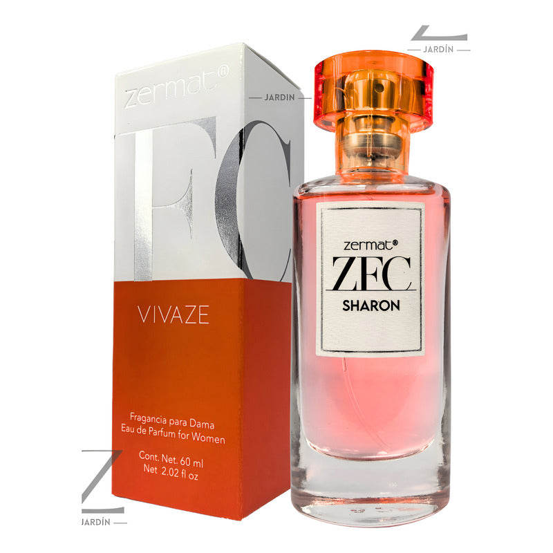 Fragancia Dama Frutal Floral Moderna Sharon  Zermat De 60 Ml