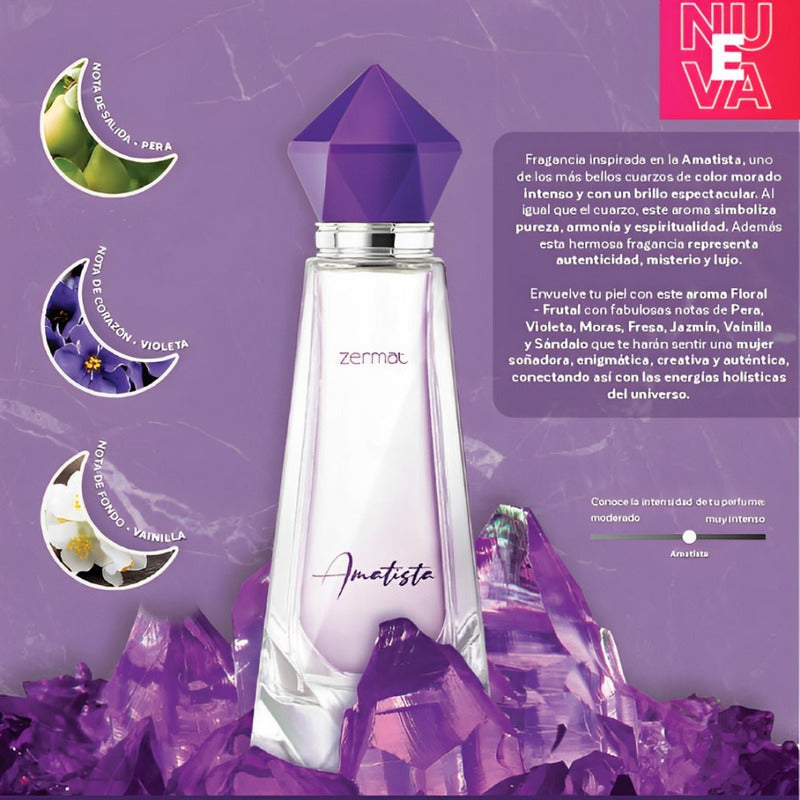 Fragancia Dama Amatista 100 Ml Zermat