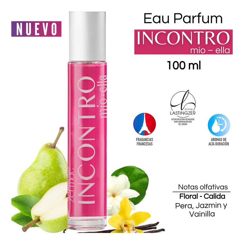 Fragancia Incontro Mío 100 Ml Para Dama  Zermat
