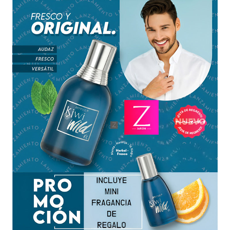 Frag Kiwi Wild Caballero Incluye Mini Fragancia De Regalo