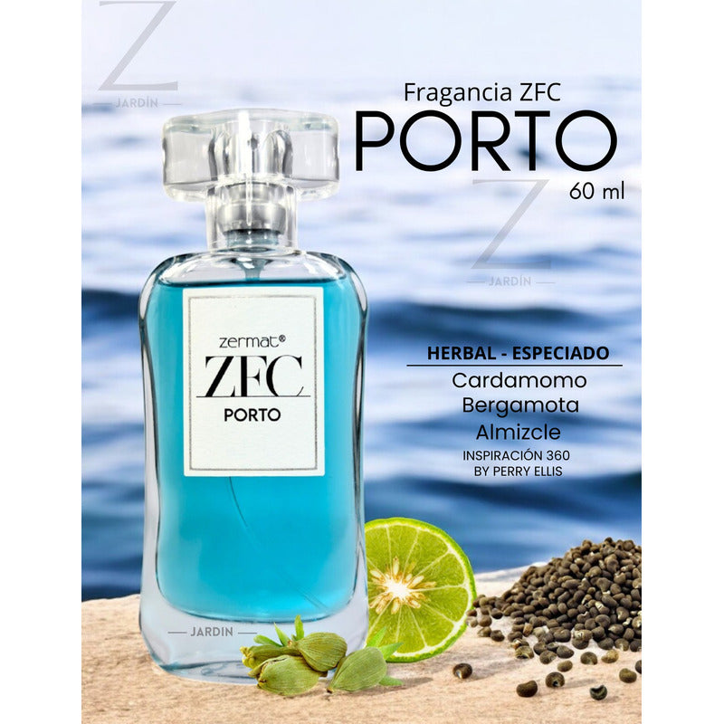 Fragancia Zentimiento Porto Para Caballero  Zfc 60ml Zermat