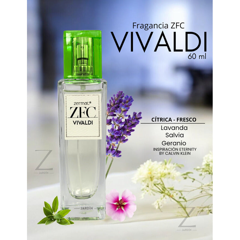 Fragancia Vivaldi Para Caballero Zermat 60 Ml