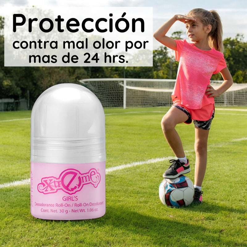 Desodorante Roll On Xtreme  Niña Xtreme
