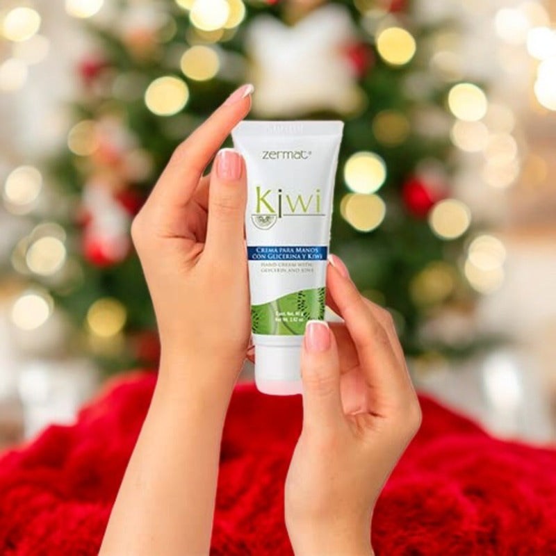 Crema De Manos Zermat Con Glicerina Y Kiwi 80 Ml