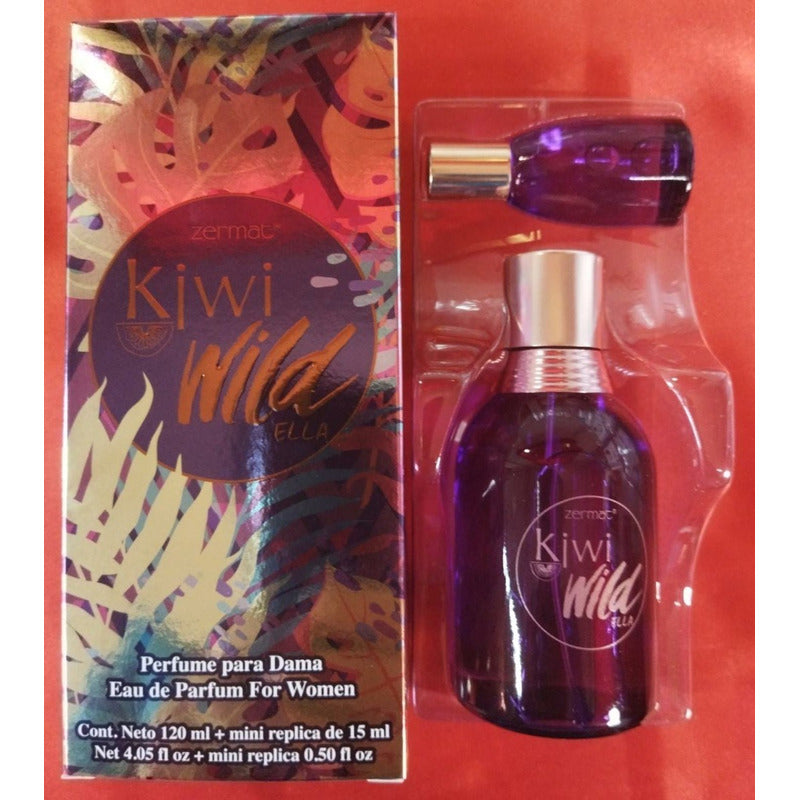 Fragancia Kiwi Wild Dama, Incluye Mini Fragancia De Regalo