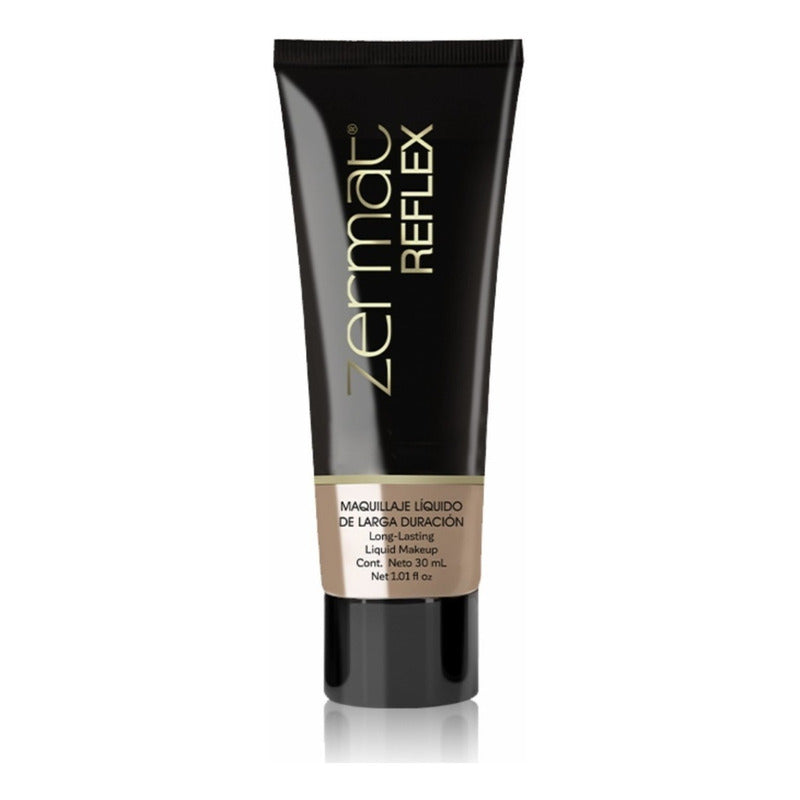 Maquillaje Líquido De Larga Duración Reflex 30 Ml - Zermat Canela