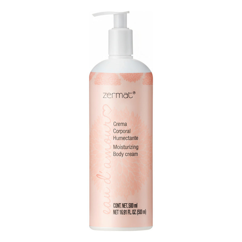 Crema Corporal Humectante Eau D Amour Zermat 500 Ml Frutal