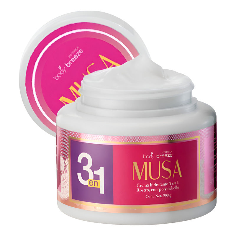 Crema Hidratante Musa Rostro Cuerpo Y Cabello Zermat Floral