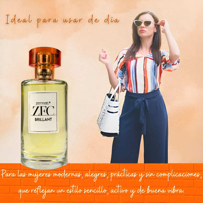 Fragancia Zfc Vivaze Brillant 100 Ml Para Dama  Zermat