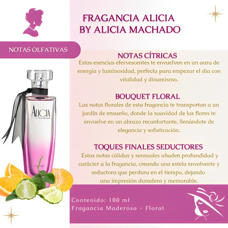 Fragancia Alicia Machado Zermat Para Dama