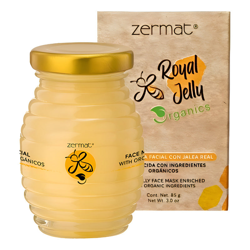 Mascarilla Facial Con Jalea Real E Ingredientes Organicos Todo Tipo De Piel