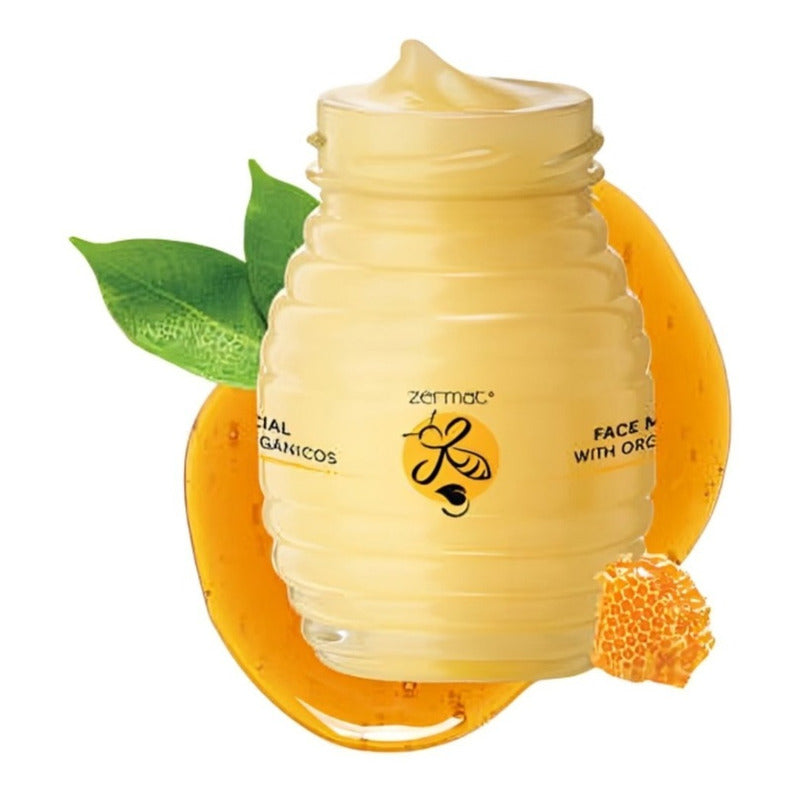 Mascarilla Facial Con Jalea Real E Ingredientes Organicos Todo Tipo De Piel