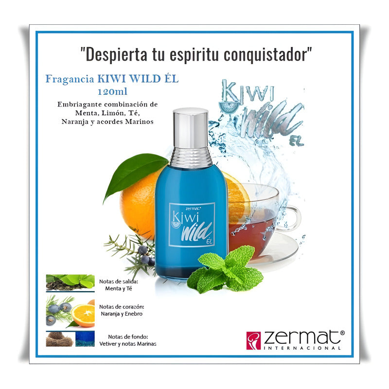 Frag Kiwi Wild Caballero Incluye Mini Fragancia De Regalo