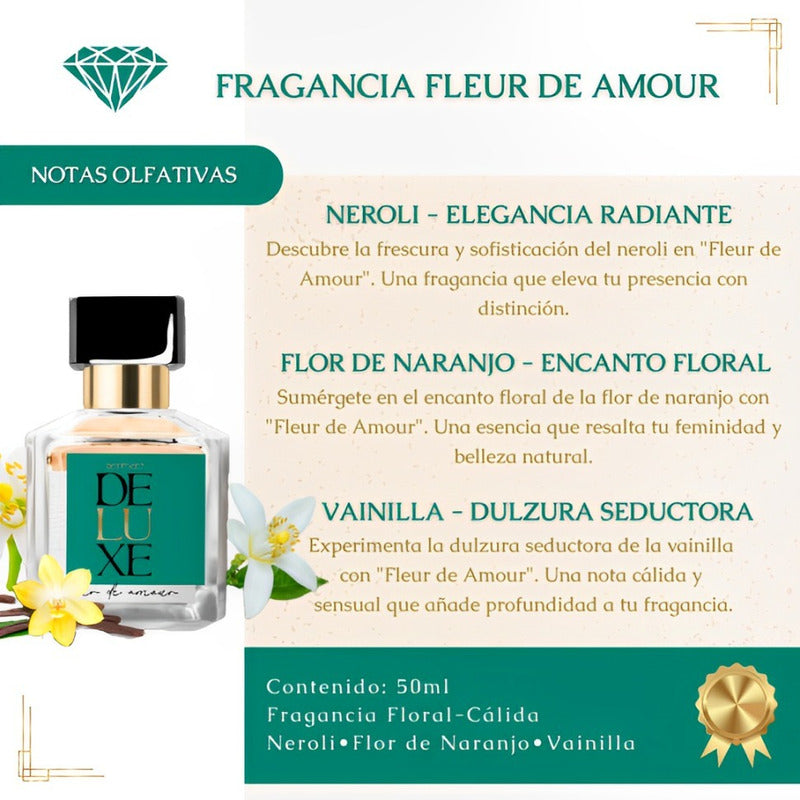 Perfume De Luxe Zermat Fleur De Amour 50 Ml