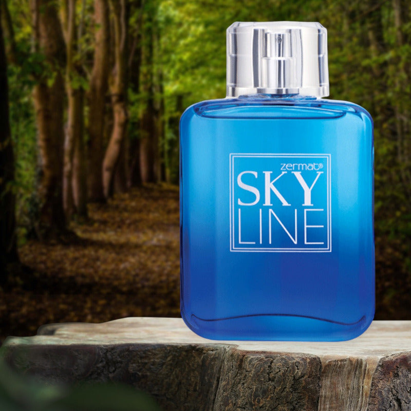 Fragancia Fresca Maderosa  Sky Line 100ml Caballero Zermat