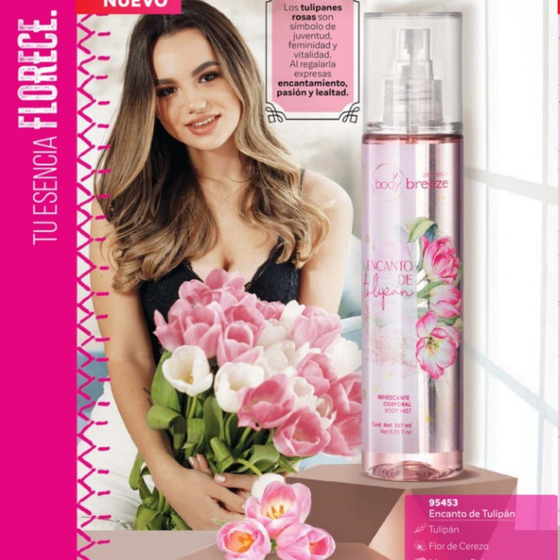 Nuevo Refrescante Corporal Encanto De Tulipan Zermat